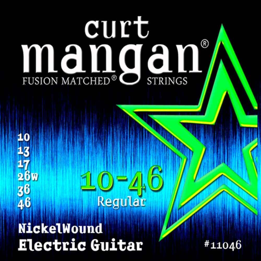 Encordoamento Guitarra Curt Mangan 10-46 NickelWound Encordoamento Guitarra Curt Mangan 10-46 NickelWound