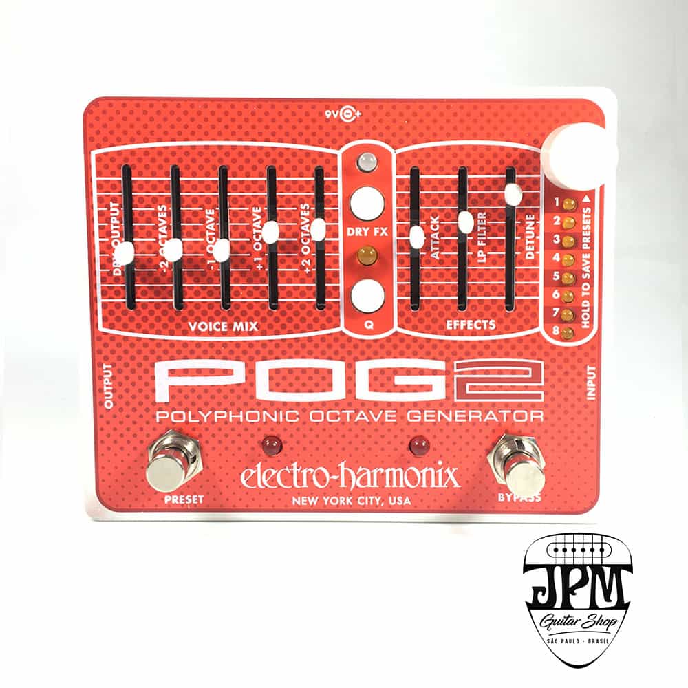 POG2 – Polyphonic Octave Generator EHX :: JPM Guitar Shop