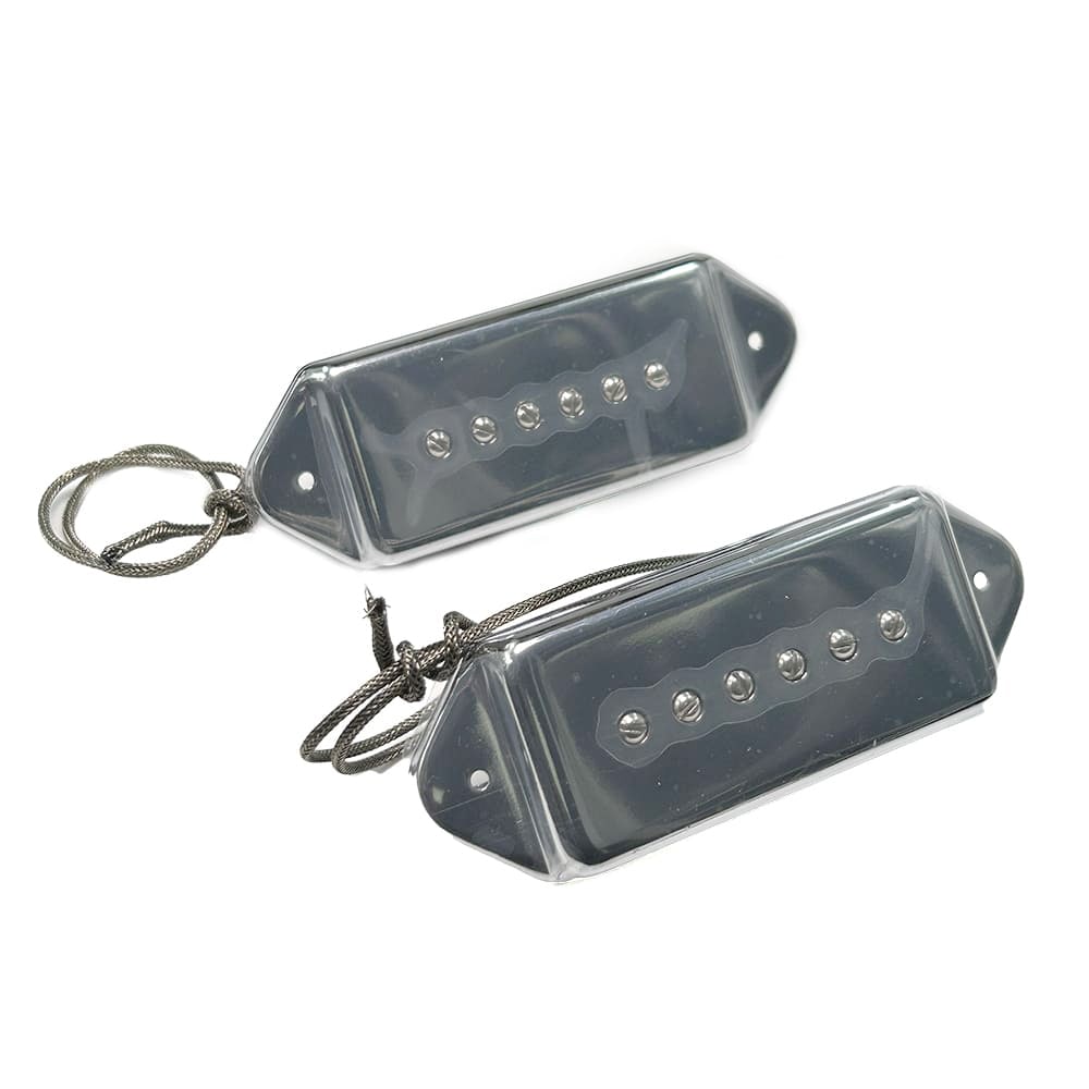 Set Captadores Lollar P-90 Dogear Casino - Cover Cromado Set Captadores Lollar P-90 Dogear Casino - Cover Cromado