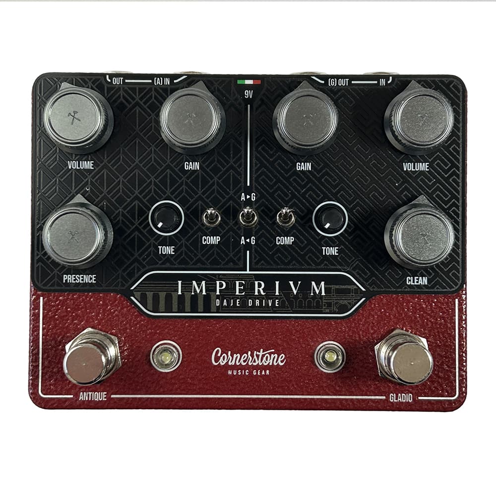 Pedal CornerStone Imperium V2 - Dual Overdrive Pedal CornerStone Imperium V2 - Dual Overdrive